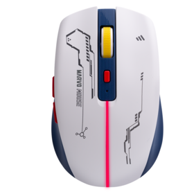 Wireless Dual-Mode Gaming Mouse, Bluetooth and 2.4G MODE, 4 Buttons Cordless Mouse Wireless Mice for Mac PC Notebook Windows.