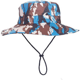 Summer UV Protection Hat for Women Unisex Sun Hats Caps with Wide Brim &  Loops Fishing Hats Camouflage