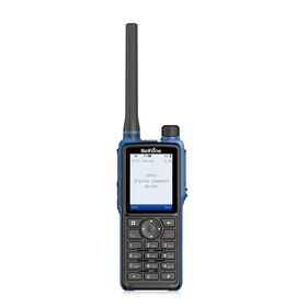 New model handheld walkie talkie uhf vhf portable two way radios with SFR AES256/ ARC4 Bluetooth GPS IP68 MIL-STD-810G