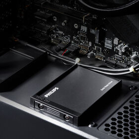 PHILIPS 2TB SSD Externo Portátil, USB 3.1 Tipo C, Unidad de Estado Sólido Externa Ultraligera, Mini SSD Portátil para Empresas