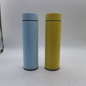 Garrafa de Água de Aço Inoxidável com Isolamento de Parede Dupla e Cor Gradiente de 425 ml com Logotipo Personalizado