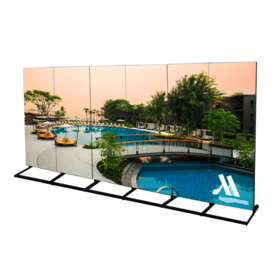 شاشة LCD مقاس 49 بوصة، عرض أرضي، ملصق رقمي، أنظمة اللافتات الرقمية، شاشة LCD للافتات الرقمية