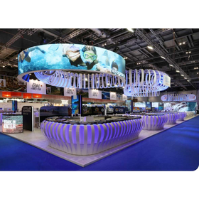 Indoor full color P3 High reliability Flexible LED Display