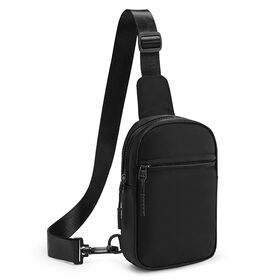 Kleine Sling Bag für Damen und Herren, Trendige Gürteltaschen, Brusttasche mit Verlängertem Riemen