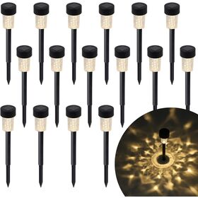 Luzes Solares de Caminho LED para Exterior no Atacado, Luzes de Passarela Solares Decorativas à Prova D'água com LED Branco Quente