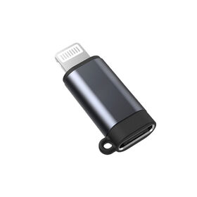 Adaptateur OEM & ODM MFi Lightning mâle vers USB C femelle, petit et portable, pratique et utile pour protéger le port de vos appareils