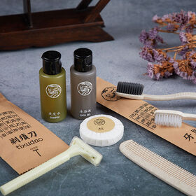 2024 Hotel amenities set hotel amenities set luxury hotel amenities toiletries hotel amenity dental kit hotel amenity kit