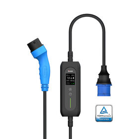 7kw Ic-cpd Mode 2 Portable Ac Ev Charger 250v 32a 1phase Ce