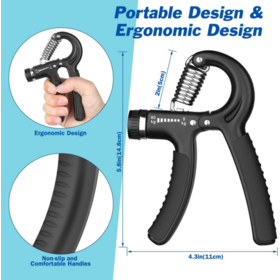 Wholesale adjustable grip for men professional finger arm muscle strength exercise hand strength rehabilitation trai