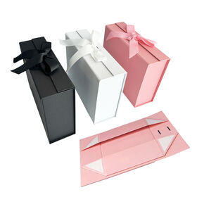 Boîte Cadeau Magnétique de Luxe, Boîte Cadeau en Carton pour Demande de Demoiselle d'Honneur, pour Cadeaux, Mariages, Anniversaires, Fêtes