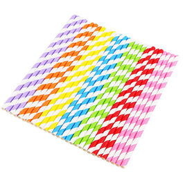 Mid-year sale bio-degradable thread printing straws reusable straws