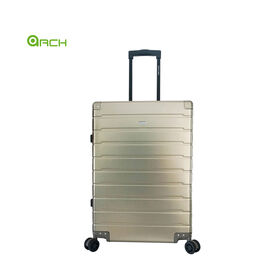 Aluminium-Trolley-Koffer vom Hersteller mit Doppel-Spinner-Rädern