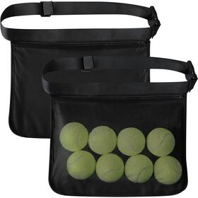 Portable Custom Waist Tennis Pick-up Bag, Outdoor Pickle-Ball Sports Equipment Storage Bag for Single Training