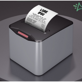 80mm Thermodrucker mit integriertem Barcode-Scanner, Ethernet- & USB-Anschluss für Einzelhandels-POS-Systeme
