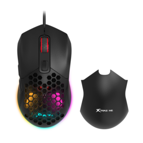O mouse para jogos adota a tecnologia de transmissão de 2,4 GHz, proporcionando uma conexão confiável, precisa e de longo alcance.
