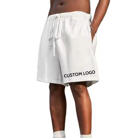 Wholesale Casual Fashion Loose Fitting Men's Shorts Custom Logo Hip Hop Street Wear Knee Length Jogger Shorts for Men
