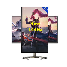 Caliente-venta de 24-soporte ajustable de los altavoces de la G-sincronización HDR del DP del tiempo de respuesta USB HDMI del ms FHD 1920/1080P del monitor 144Hz 1 del juego de la pulgada alto