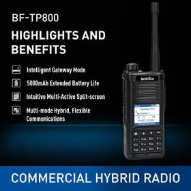 New Arrival Multimode DMR+4G Lte Bluetooth Two Way Radio For Commercial Use 11