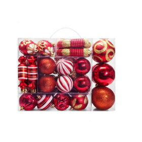 Christmas ball ornaments shatterproof plastic for Christmas tree holiday party home decoration