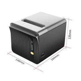 Printer Thermal POS 80mm dengan Auto Cutter, Konektivitas Ethernet, dan Kecepatan Cetak Tinggi 250mm/s untuk Penggunaan Ritel dan Dapur