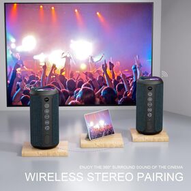 IP67 Waterproof Bluetooth Car Speaker with 30W Stereo and Enhanced Bass for Automotive Audio
