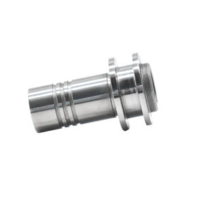 High-quality small non standard aluminum brass shaft/housing/knob cnc machined parts with anodizing/powder coating/sand blast