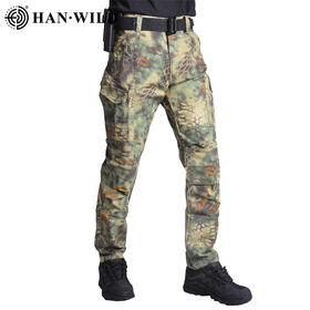 Pantalon Cargo Tactique Homme – Imperméable, Teck, Taille 2XL, 32cm De Couture