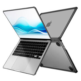 Military Grade Crystal Series TPU PC Anti Bump Buffer Cushion Design Full Cover Macbook 13.6 Inches Protect Case for sale