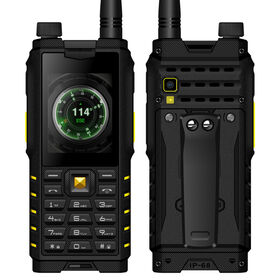 Terminal Portátil Multifunción 4G Dual SIM IP68 a Prueba de Agua con NFC, Radio PoC DMR 2W, Modelo Dual Robusto