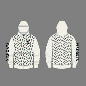 Hoodie with digital sublimation, any custom design is ok