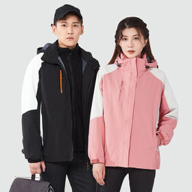Combinaison De Ski Unisexe 2 Pièces – Imperméable, Coupe-vent, Doublure Polaire – Pour Homme Et Femme