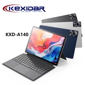 Tablette OEM 14 pouces avec clavier d'accueil, Android 13, processeur Octa-Core T616, double caméra, WiFi, BT5.0, écran tactile IPS HD 1920X1080