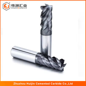 Wholesale Customization High Precision Stainless Steel Working EndMill CNC 4 Flute Carbide End Mill