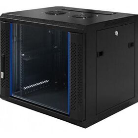 خزانة تثبيت على الحائط بقسم واحد وخزانة شبكة