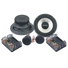 OEM 6.5"2-Way Component Speaker 25MM ASV Voice Coil Car Speaker Car horn Car Audio