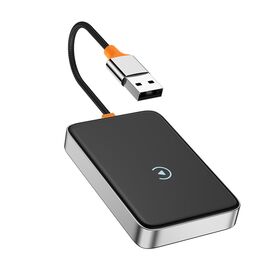 محول Carplay لاسلكي USB-C، محول Carplay لاسلكي، محول Apple Carplay تلقائي، تحويل لنظام Android/Apple Zusuki