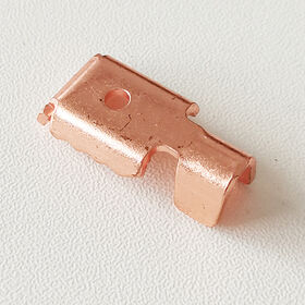 Stamped metal , small orders are welcomed.