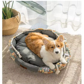 Removable and washable pet supplies luxury dog bed for large dogs