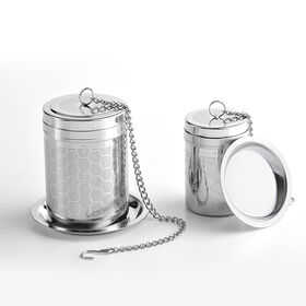 High Quality 304 Stainless Steel Tea Strainer Tea Filter Infusers for Teapot Brew Tea