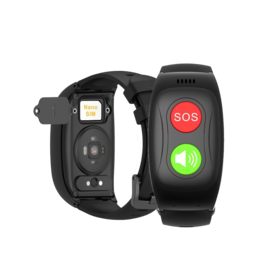 L17 Pro 4G GPS Localisation Bracelets Intelligents Appel Bidirectionnel Bouton SOS Montre Intelligente pour Personnes Âgées Soins de Santé pour Seniors