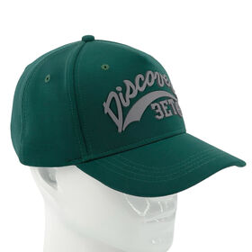 قبعات بيسبول مع طباعة سيليكون مطاطية، قبعات غولف عثمانية بلون أخضر داكن، قبعات رياضية مخصصة، قبعات رياضية وغولف مخصصة عالية الجودة