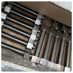 Material Khusus ASTM A193 A320 B8 B8M Kelas 1 2 Stud Bolt Ulir Penuh UNS S17700 S17400 Tipe 630 631 17-7 PH 17-4PH H900 SS