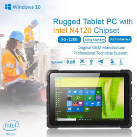 Tablet Robusta Industrial 10.1" 2K, IP67, NFC, 8GB+256GB, Windows 11 - Ideal para Entornos Exigentes