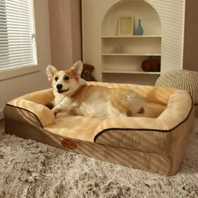 Wholesale High Quality Designer Memory Foam Pet Bed For Large Dogs Washable Human Sized Luxury Bedding Sofa Orthopedic Dog Bed