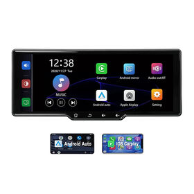 2024 New portable BT Stereo Car monitor 10.26 inch Wireless Apple Android Auto Touch Screen Carplay