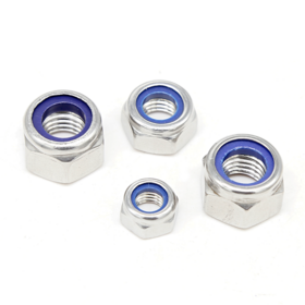 DIN985 OEM low type monelk500 inconel625 317L 310S b6 904L 1.4845 B5 410 B8 B8M 660 nylon insert nut for general Industry