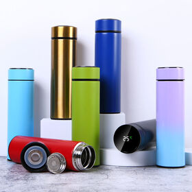 AI-MICH FACTORY Gobelet Isotherme 500ML Bouteille d'Eau Vaso Termico Inox Tasses en Acier Inoxydable Bouteille d'eau en Acier Inoxydable