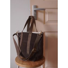 Wholesale Corduroy Tote Bag for Women Shoulder Cord Purse with Inner Pocket