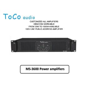 Amplifier Daya Profesional dengan Efisiensi Tinggi dan Output Daya Stabil 500W x 2, produk yang disesuaikan.