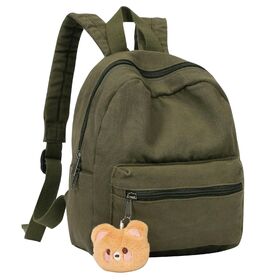 Teen Girls Mini Backpack Purse Kids Canvas Small Tiny Cute Bag with FABRIC WITH GRS